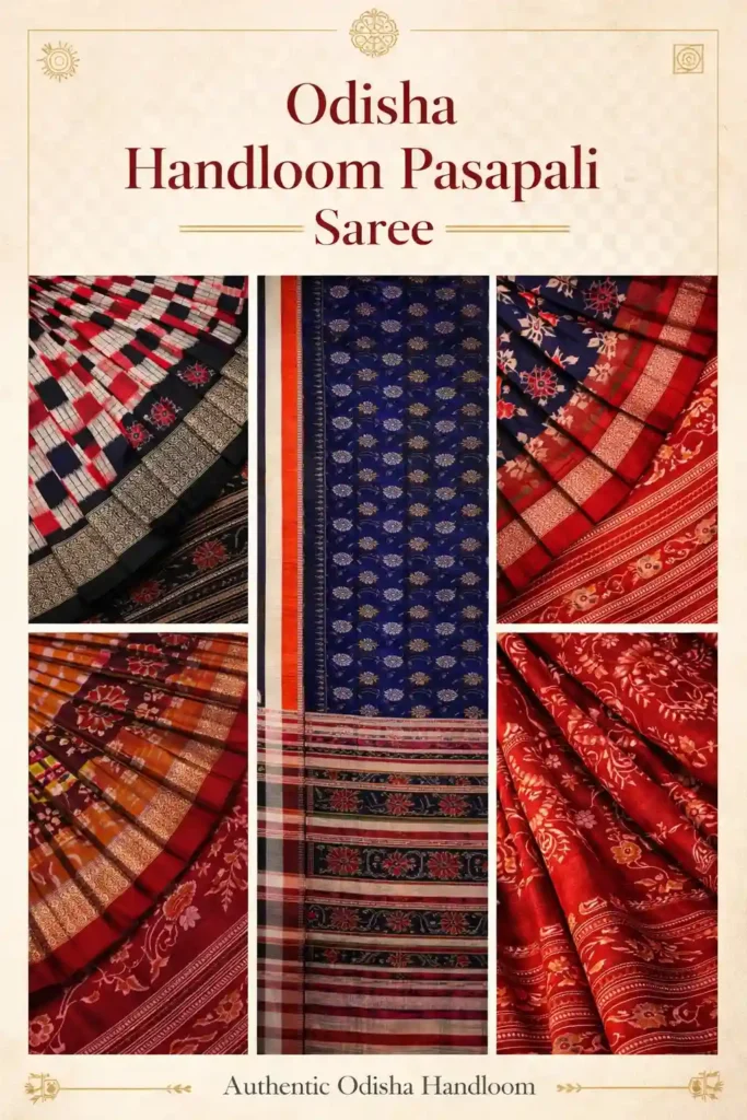 Handloom Pasapali Saree | localdrive