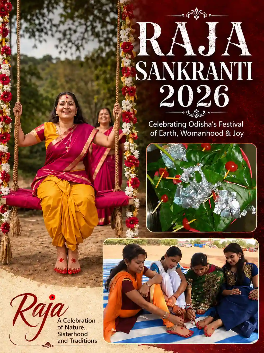 Raja Sankranti 2026: Odisha’s Grand Raja...