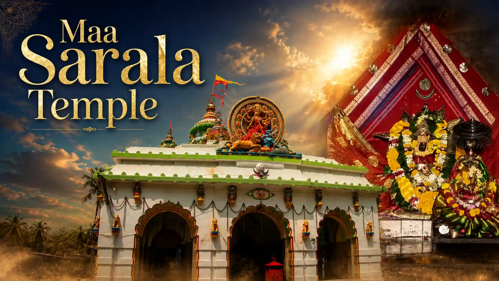Maa Sarala Temple Tirtol Odisha