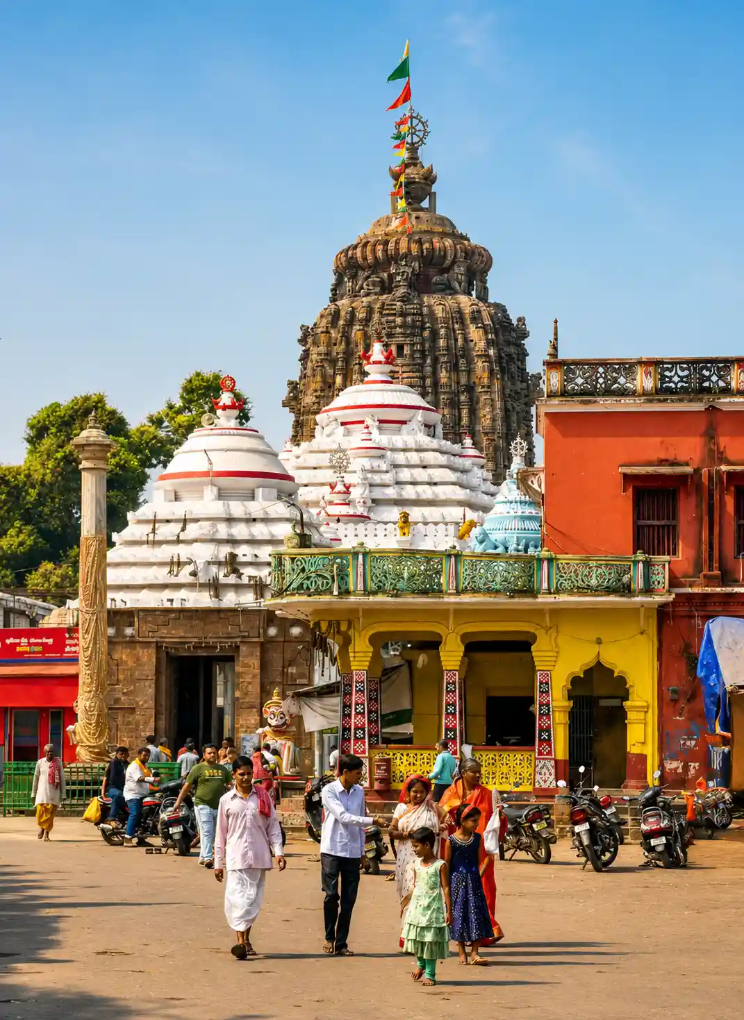 What is Sakshi Gopal Temple famous for
