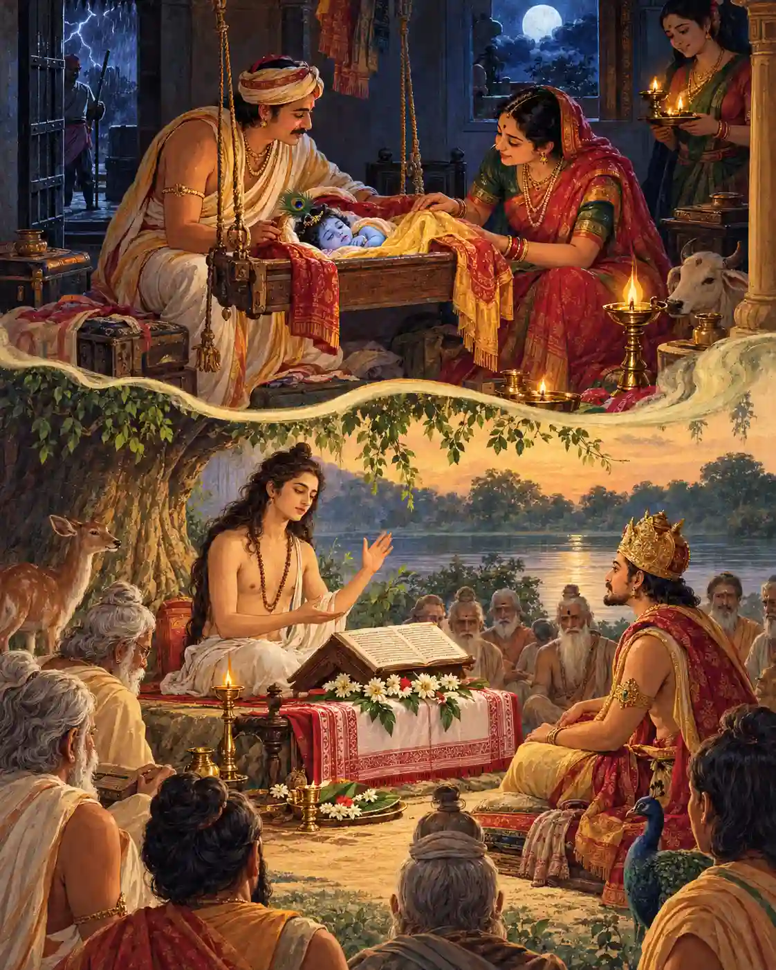 Bhagabata Janma Is Different from Krishna Janmashtami
