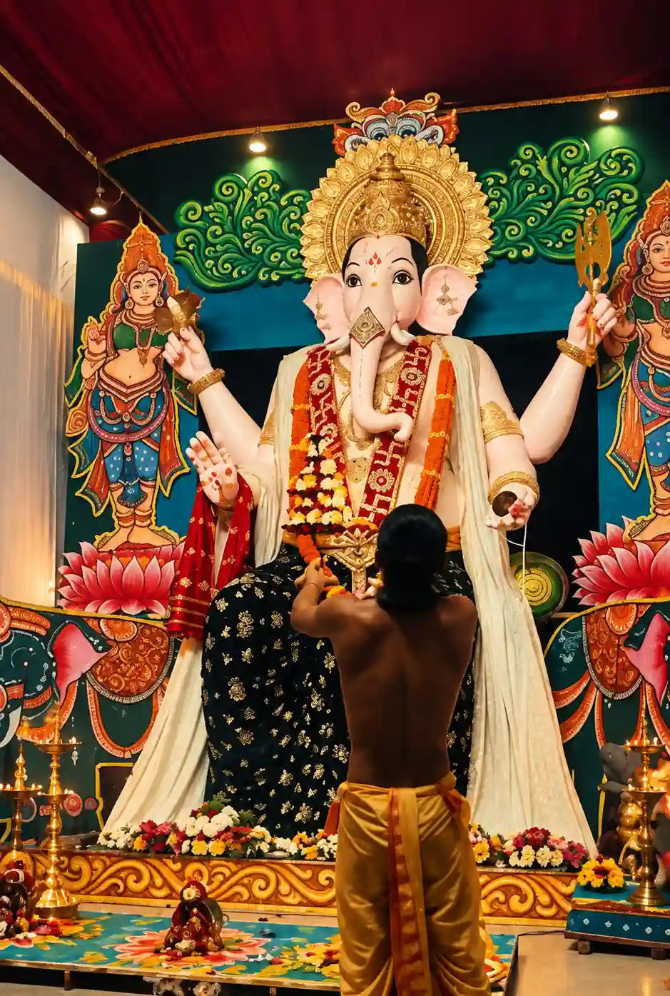 Ekamra Raja Mahotsav celebration in Old Bhubaneswar during the festive season