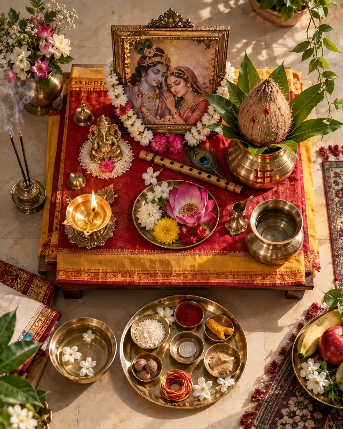 How to Prepare for Radha Ashtami Puja at Home