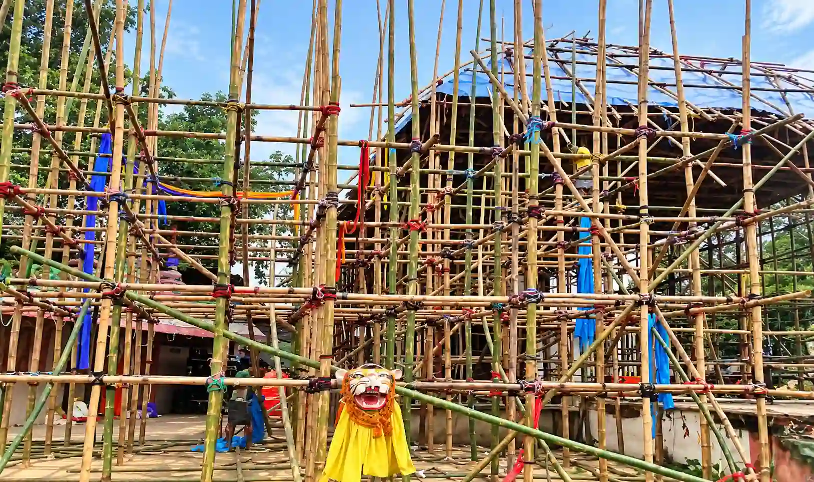 Nayapalli Vatican City-inspired Durga Puja pandal in Bhubaneswar 2026