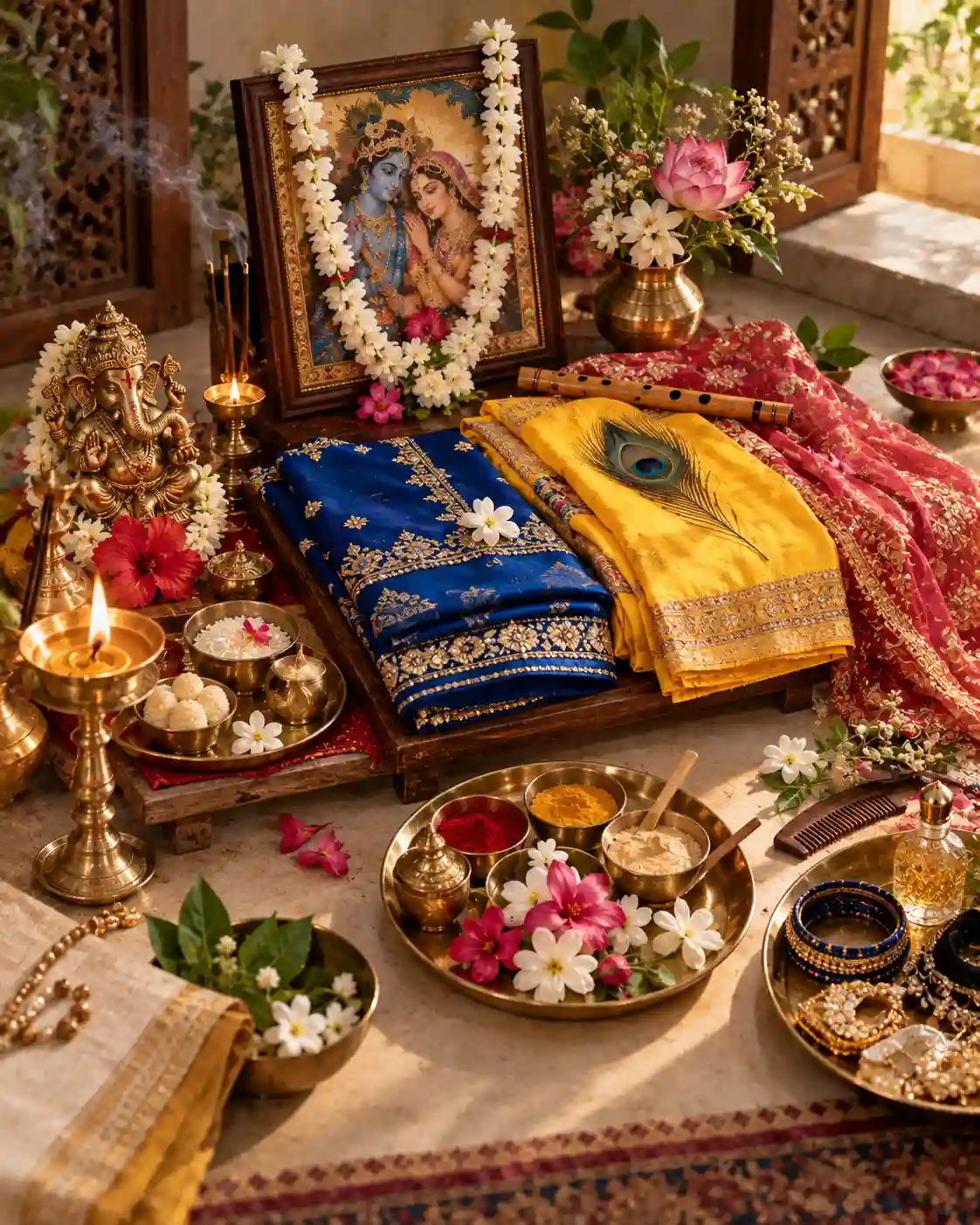Radha Ashtami Puja Vidhi