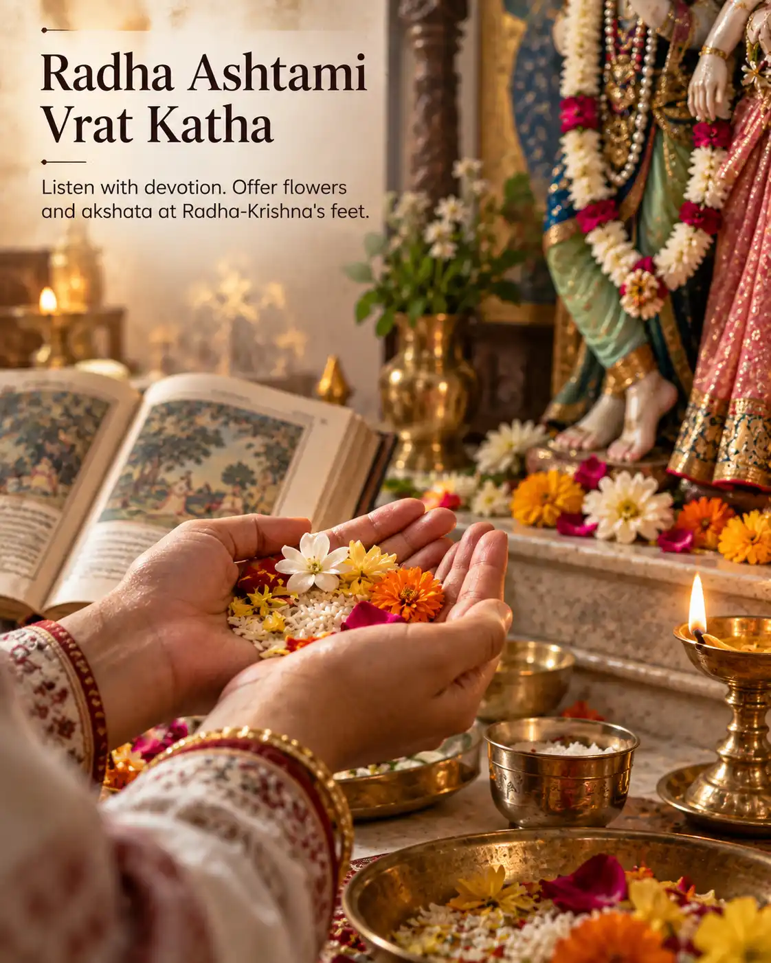 Radha Ashtami Vrat Katha